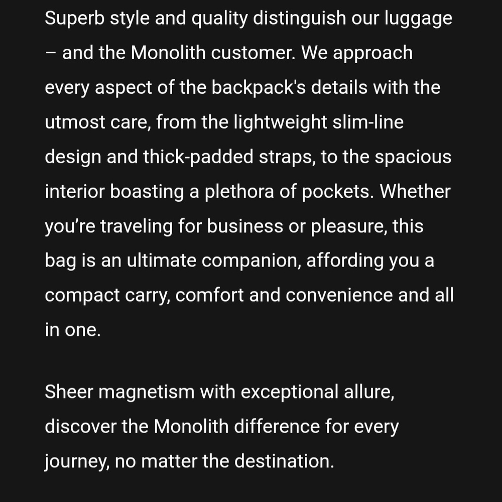 MONOLITH Backpack - Picture 2 of 12